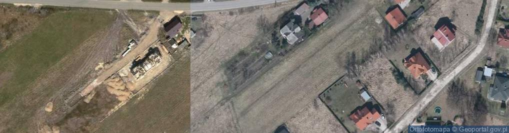 Zdjęcie satelitarne Zastawie ul.