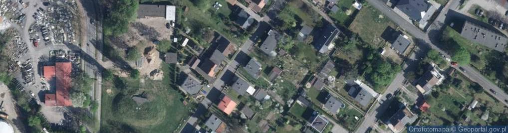 Zdjęcie satelitarne Zamknięta ul.