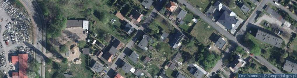 Zdjęcie satelitarne Zamknięta ul.