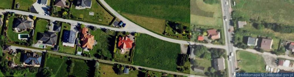 Zdjęcie satelitarne Zacisze ul.
