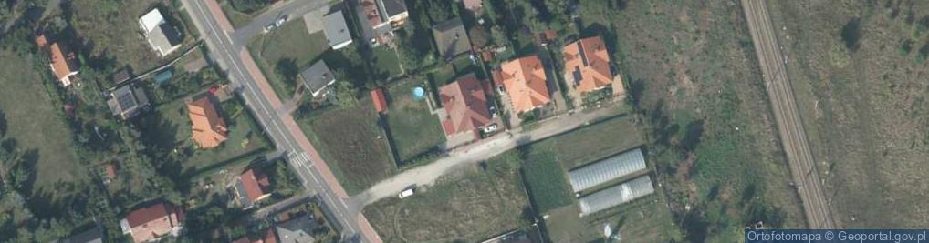 Zdjęcie satelitarne Zaciszna ul.