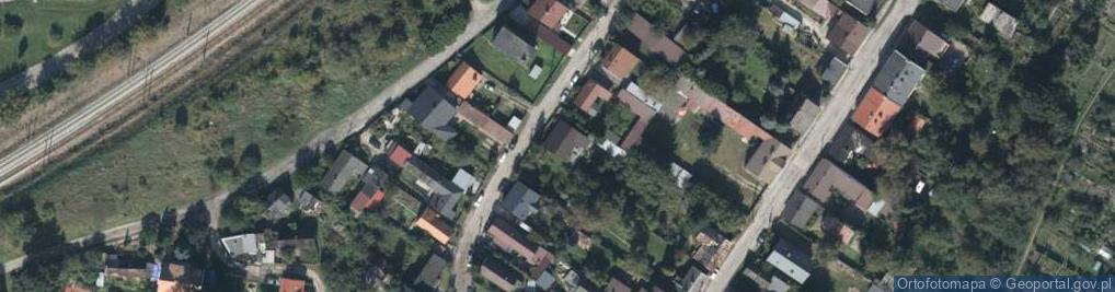 Zdjęcie satelitarne Zaścianek ul.