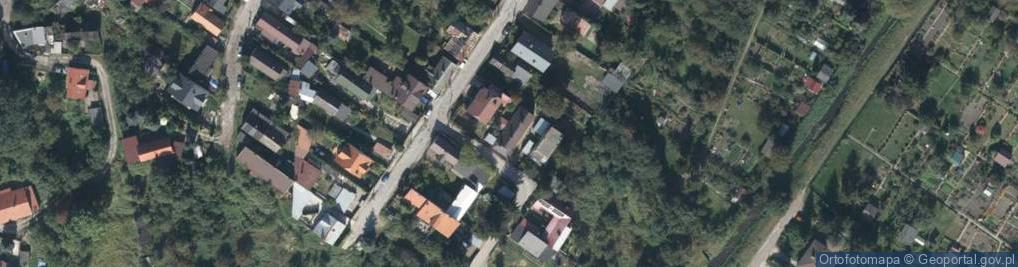 Zdjęcie satelitarne Zakręt ul.