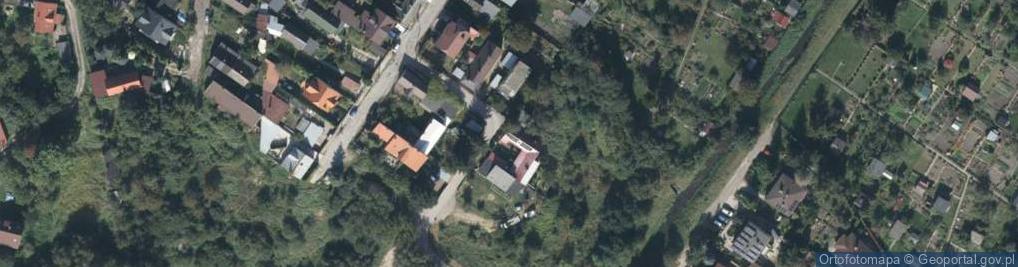 Zdjęcie satelitarne Zakręt ul.