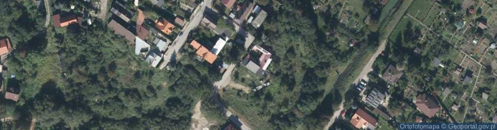 Zdjęcie satelitarne Zakręt ul.