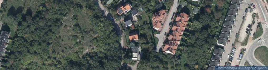 Zdjęcie satelitarne Zakopiańska ul.