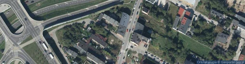 Zdjęcie satelitarne Zagnańska ul.