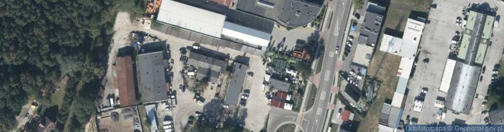 Zdjęcie satelitarne Zagnańska ul.