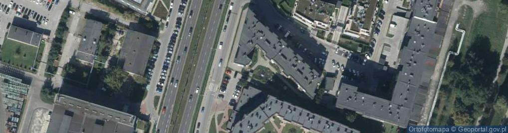 Zdjęcie satelitarne Zagnańska ul.