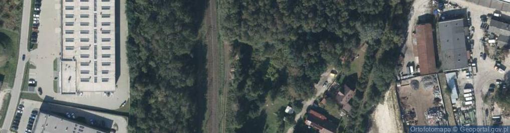 Zdjęcie satelitarne Zagnańska ul.