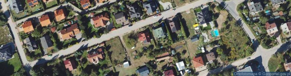 Zdjęcie satelitarne Zagórna ul.