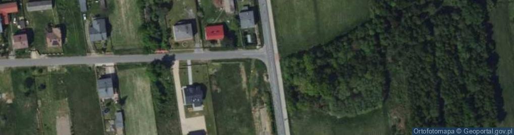 Zdjęcie satelitarne Zachodnia ul.