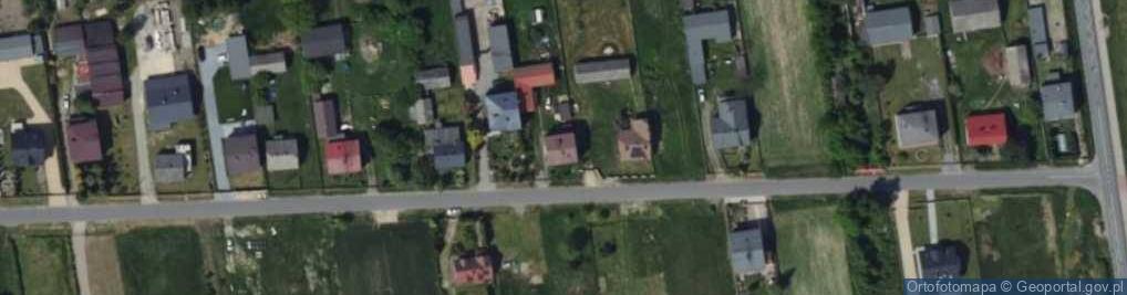 Zdjęcie satelitarne Zachodnia ul.