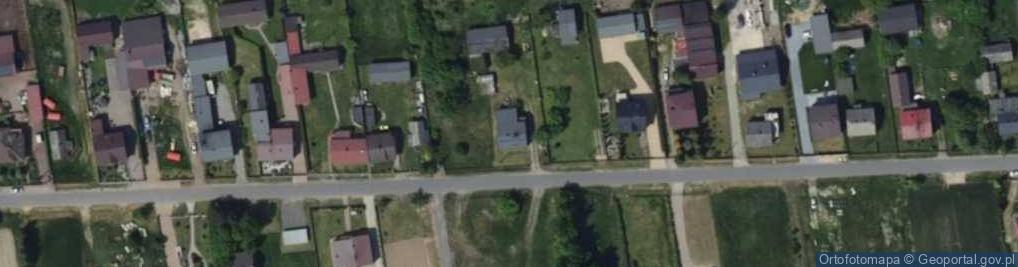 Zdjęcie satelitarne Zachodnia ul.