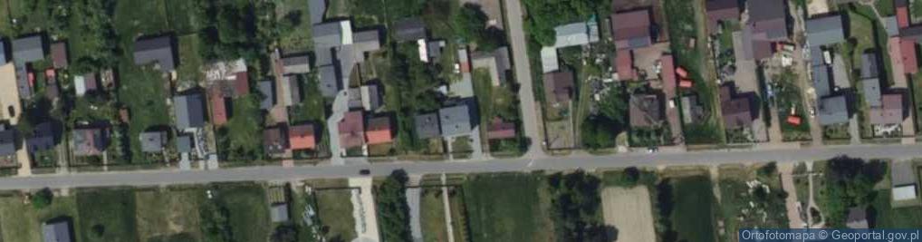 Zdjęcie satelitarne Zachodnia ul.
