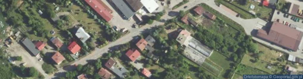 Zdjęcie satelitarne Zakrzewska ul.