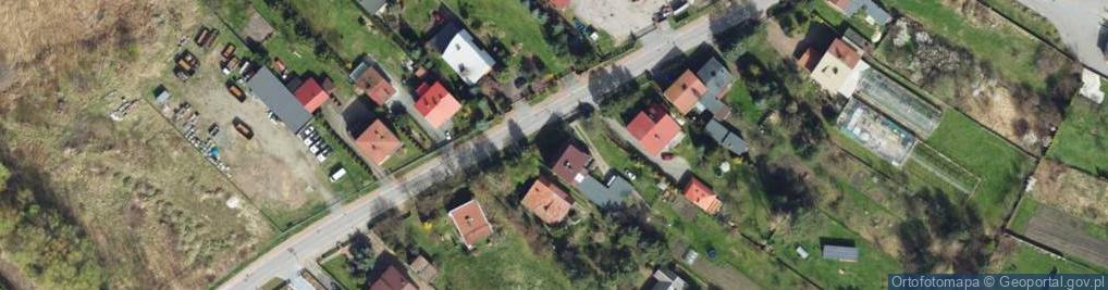 Zdjęcie satelitarne Zakrzewska ul.