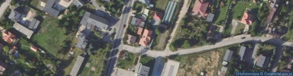 Zdjęcie satelitarne Zawodnia ul.