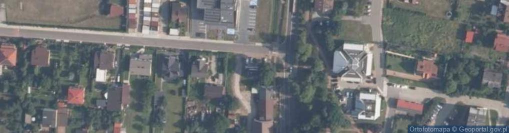 Zdjęcie satelitarne Zawierciańska ul.