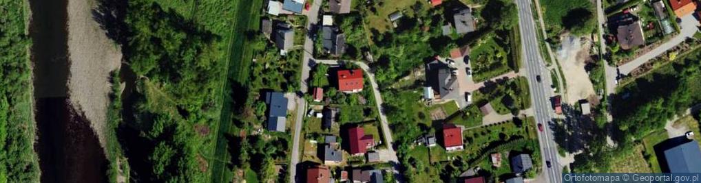 Zdjęcie satelitarne Zakole ul.