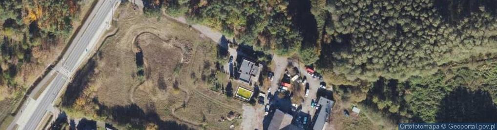 Zdjęcie satelitarne Zakole ul.