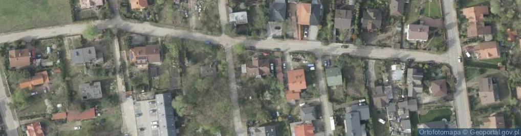 Zdjęcie satelitarne Zagórna ul.