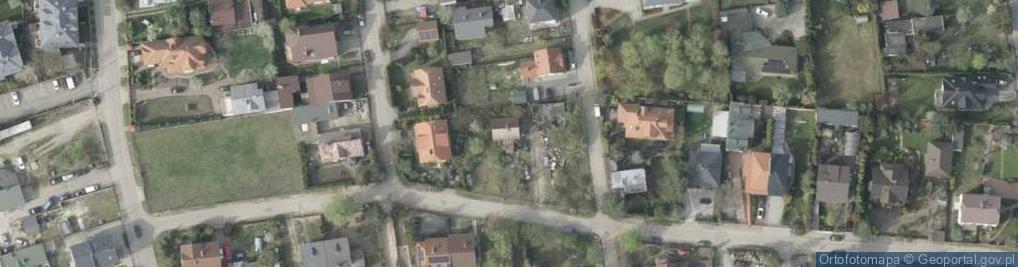 Zdjęcie satelitarne Zagórna ul.