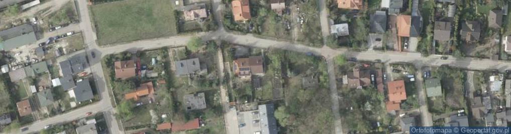 Zdjęcie satelitarne Zagórna ul.