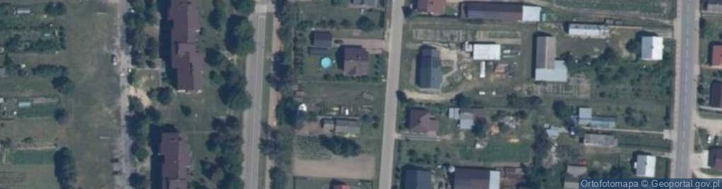 Zdjęcie satelitarne Zastodolna ul.