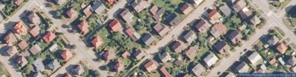 Zdjęcie satelitarne Zacisze ul.