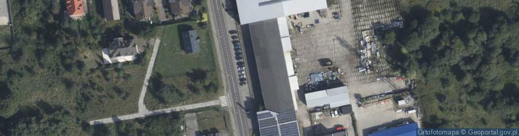 Zdjęcie satelitarne Zachodnia ul.
