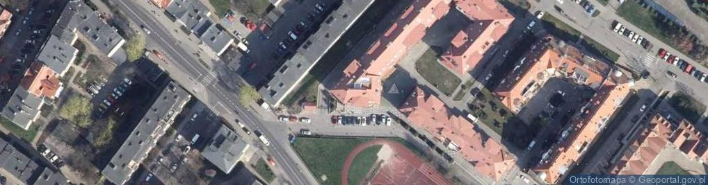 Zdjęcie satelitarne Zapleczna ul.