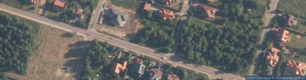 Zdjęcie satelitarne Zachodnia ul.