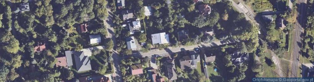 Zdjęcie satelitarne Żabia ul.