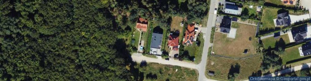 Zdjęcie satelitarne Zawilcowa ul.