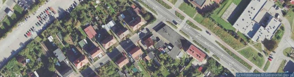 Zdjęcie satelitarne Zacisze ul.