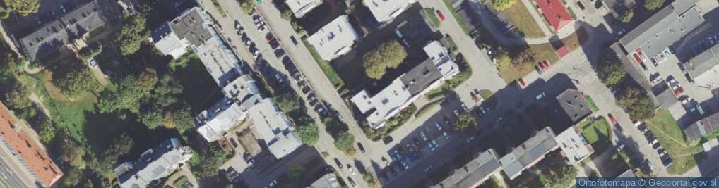 Zdjęcie satelitarne Zakole ul.