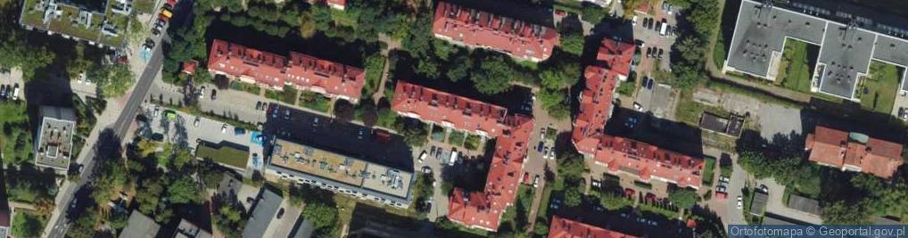 Zdjęcie satelitarne Zaczarowane Koło ul.