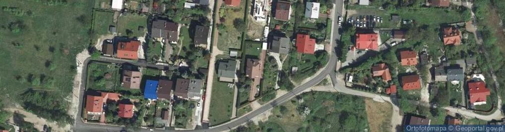 Zdjęcie satelitarne Zakręt ul.