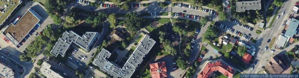 Zdjęcie satelitarne Zachodnia ul.