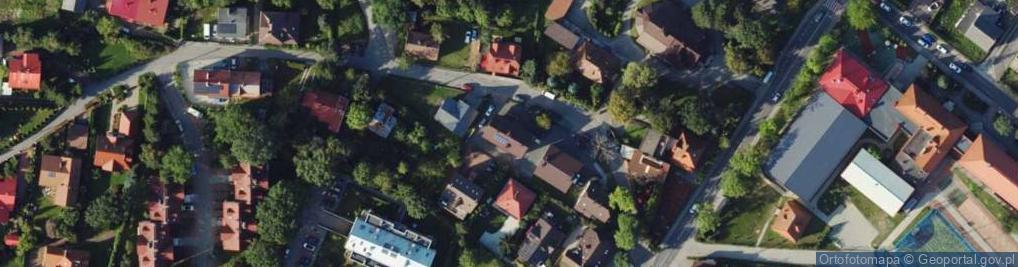 Zdjęcie satelitarne Zamiejska ul.