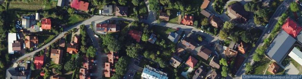 Zdjęcie satelitarne Zamiejska ul.