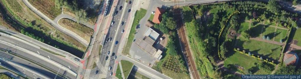 Zdjęcie satelitarne Zakopiańska ul.