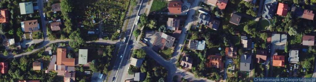 Zdjęcie satelitarne Zakopiańska ul.