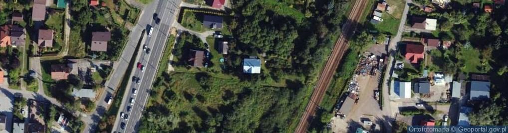 Zdjęcie satelitarne Zakopiańska ul.