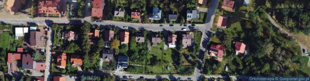 Zdjęcie satelitarne Zagaje ul.