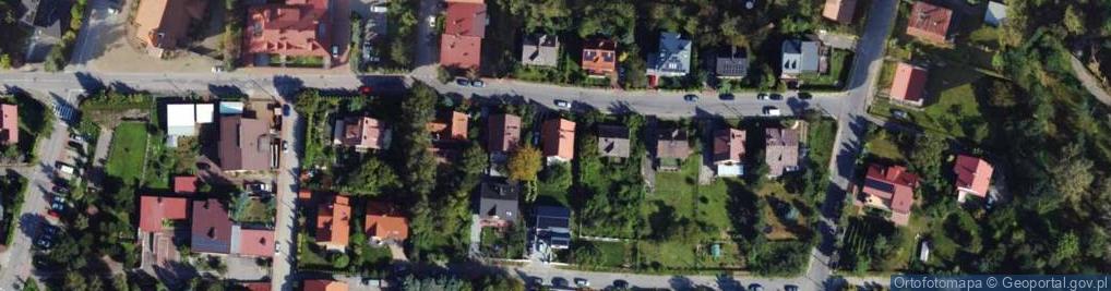 Zdjęcie satelitarne Zagaje ul.