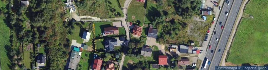 Zdjęcie satelitarne Zakarczmie ul.