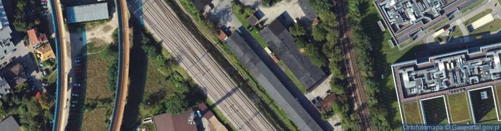 Zdjęcie satelitarne Zaułek ul.