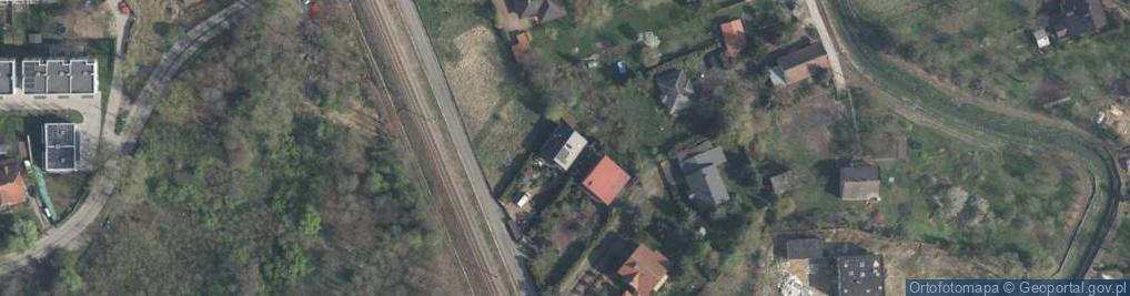 Zdjęcie satelitarne Zamłynie ul.